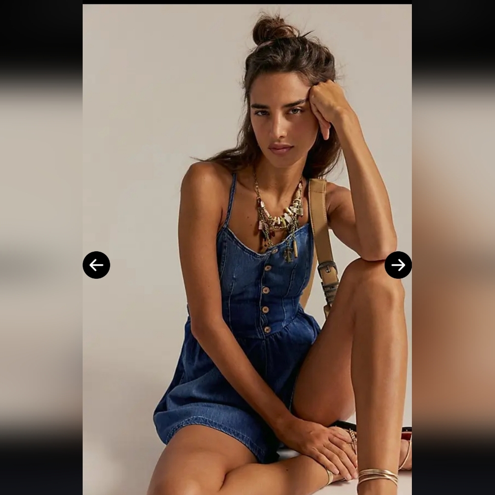 We The Free Denim Blue Memphis Short Carolina‎ Blue - Picture 6 of 9